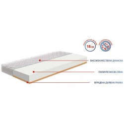 Еднолицев матрак Дъга 18см - MATTRO