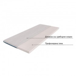 Топ матрак Топ Силвър 5см - Блян